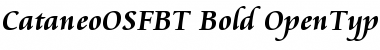 Download Cataneo Bold OSF Font