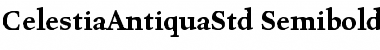 Download Celestia Antiqua Std Semibold Font