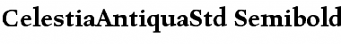 Download Celestia Antiqua Std Font