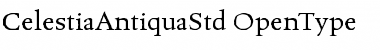 Download Celestia Antiqua Std Regular Font