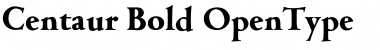 Download Centaur Bold Font
