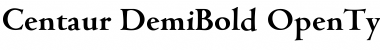Download Centaur DemiBold Font