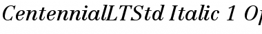 Download Centennial LT Std Font