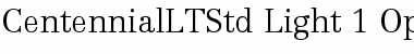 Download Centennial LT Std Font