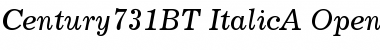 Download Century 731 Italic Font