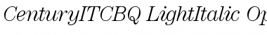 Download Century ITC BQ Regular Font