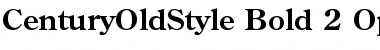 Download CenturyOldStyle Font