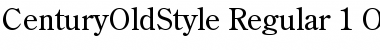 Download CenturyOldStyle Font