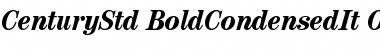 Download ITC Century Std Bold Condensed Italic Font