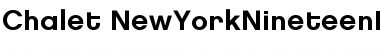 Download Chalet NewYorkNineteenEighty Font