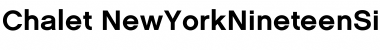 Download Chalet NewYorkNineteenSixty Font