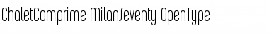 Download ChaletComprime-MilanSeventy Font