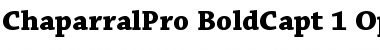 Download Chaparral Pro Font