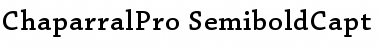 Download Chaparral Pro Font