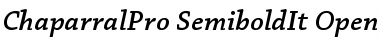 Download Chaparral Pro Font