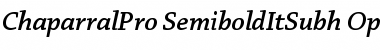 Download Chaparral Pro Font