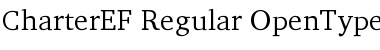 Download CharterEF Font