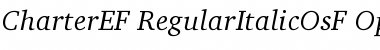 Download CharterEF Font