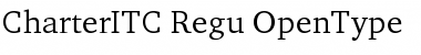 Download Charter ITC Font