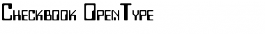 Download Checkbook Font