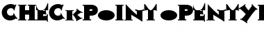 Download Checkpoint Font