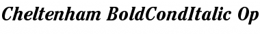Download ITC Cheltenham Bold Condensed Italic Font