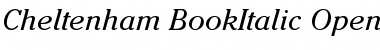 Download ITC Cheltenham Book Italic Font