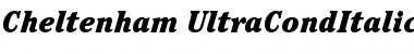 Download ITC Cheltenham Ultra Condensed Italic Font