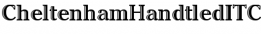 Download Cheltenham Handtled ITC Std Font