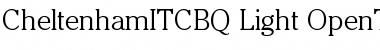 Download Cheltenham ITC BQ Font