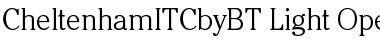 Download ITC Cheltenham Light Font