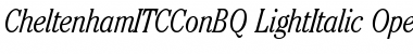 Download Cheltenham ITC BQ Font