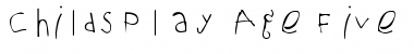 Download ChildsPlay Font