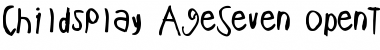 Download ChildsPlay Font