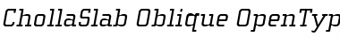 Download ChollaSlab Font