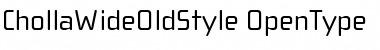 Download ChollaWideOldStyle Font