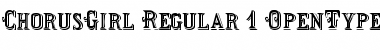 Download ChorusGirl Regular Font