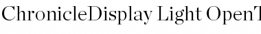 Download Chronicle Display Font