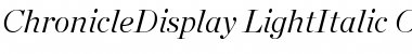 Download Chronicle Display Font