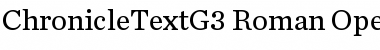 Download Chronicle Text G3 Font