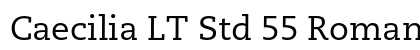 Caecilia LT Std 55 Roman Font Caecilia LT Std 55 Roman Font Preview