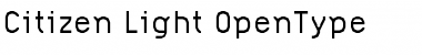 Download Citizen-Light Font