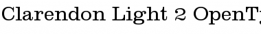 Download Clarendon Light Font