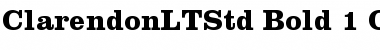 Download Clarendon LT Std Font