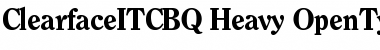 Download Clearface ITC BQ Font