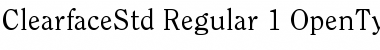 Download ITC Clearface Std Font