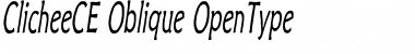 Download ClicheeCE Font