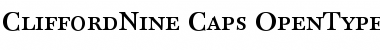 Download CliffordNine Font