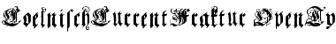 Download Coelnisch Current Fraktur Font