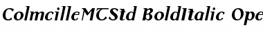 Download Colmcille MT Std Font